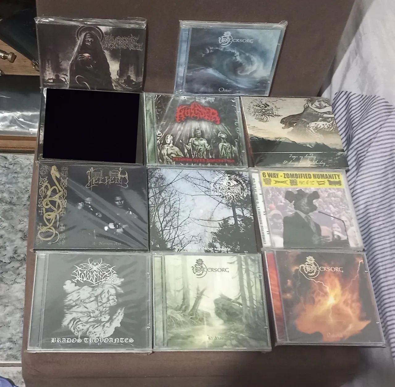 CDs, Black, death, Grind Seminovos.