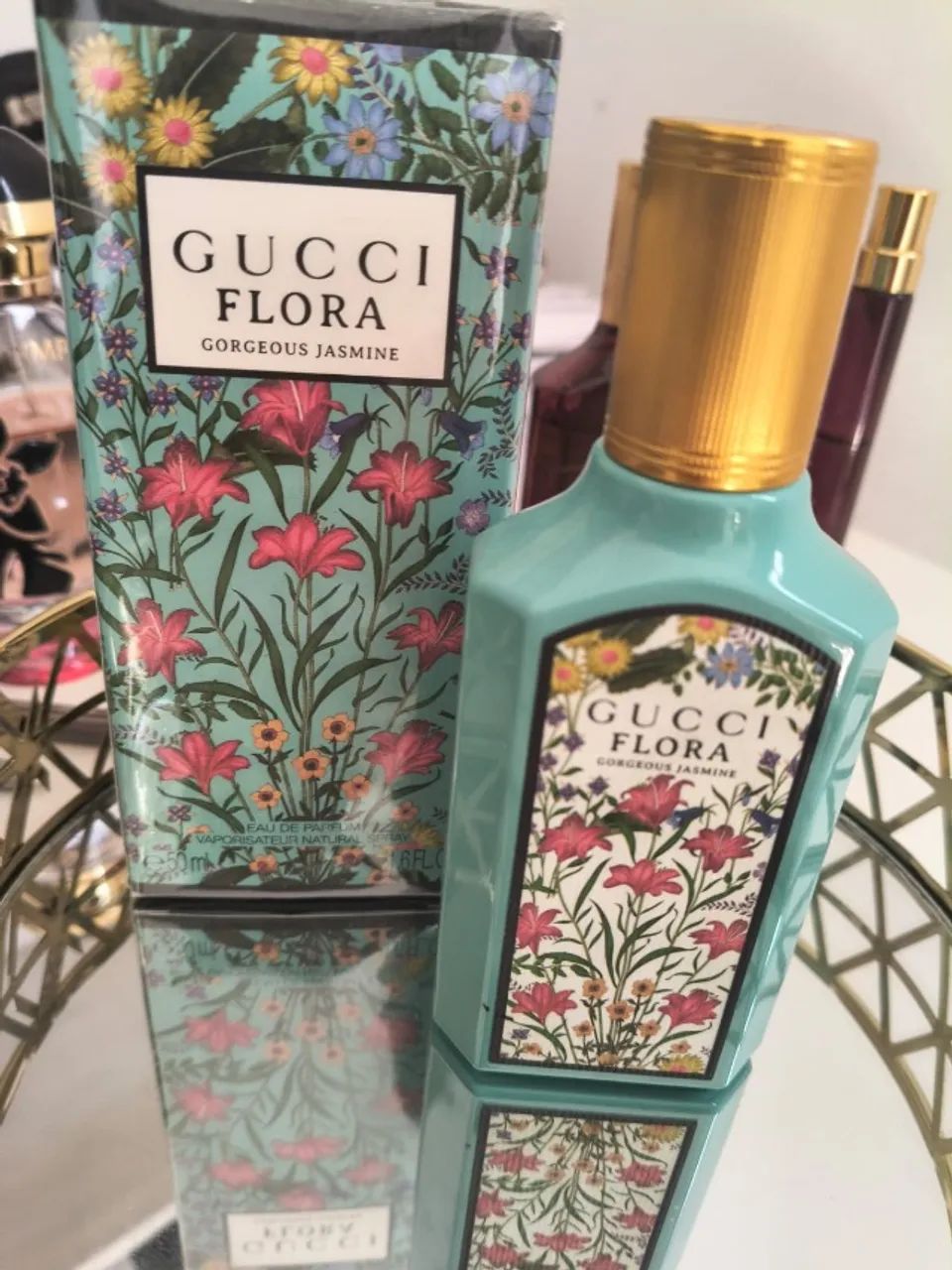 Perfume Gucci Flora Gorgeous Jasmine 50 ml - Foto 2