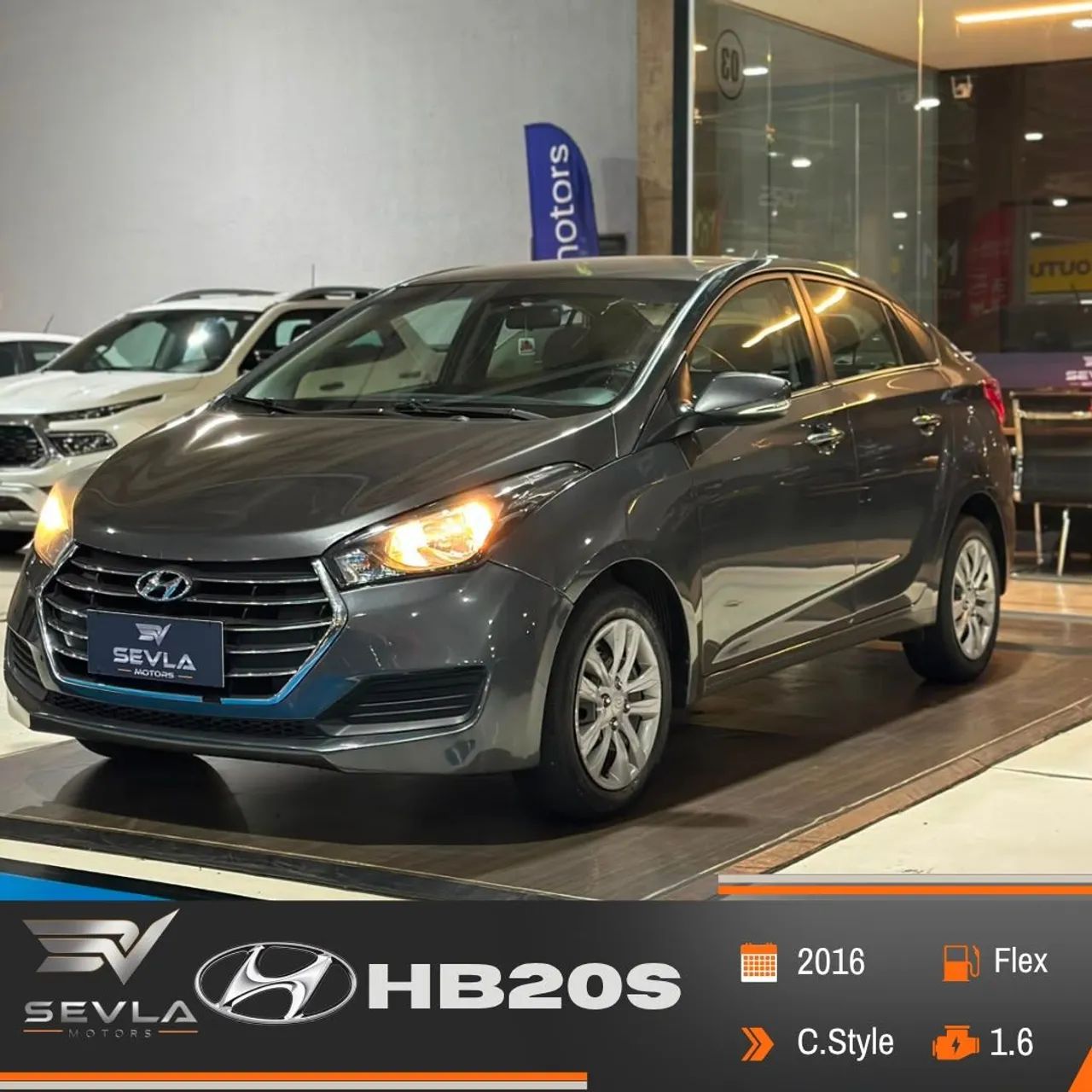 Hyundai Hb20S HB20S C.Style/C.Plus1.6 Flex 16V Aut. 4p 2016