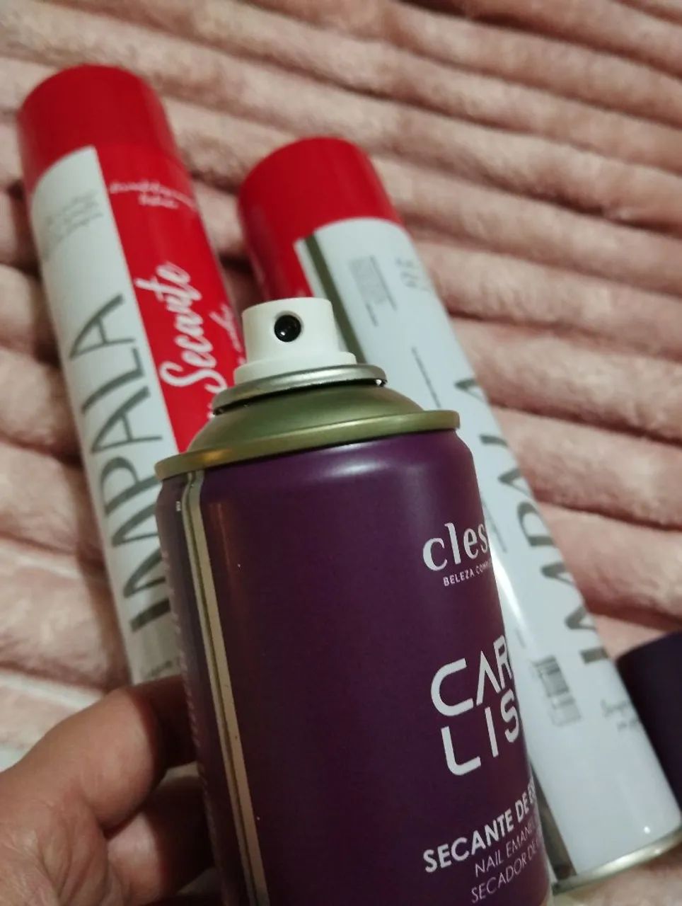 Kit secante de esmaltes - 2 Impala e 1 Care Liss, da Cless. - Foto 3