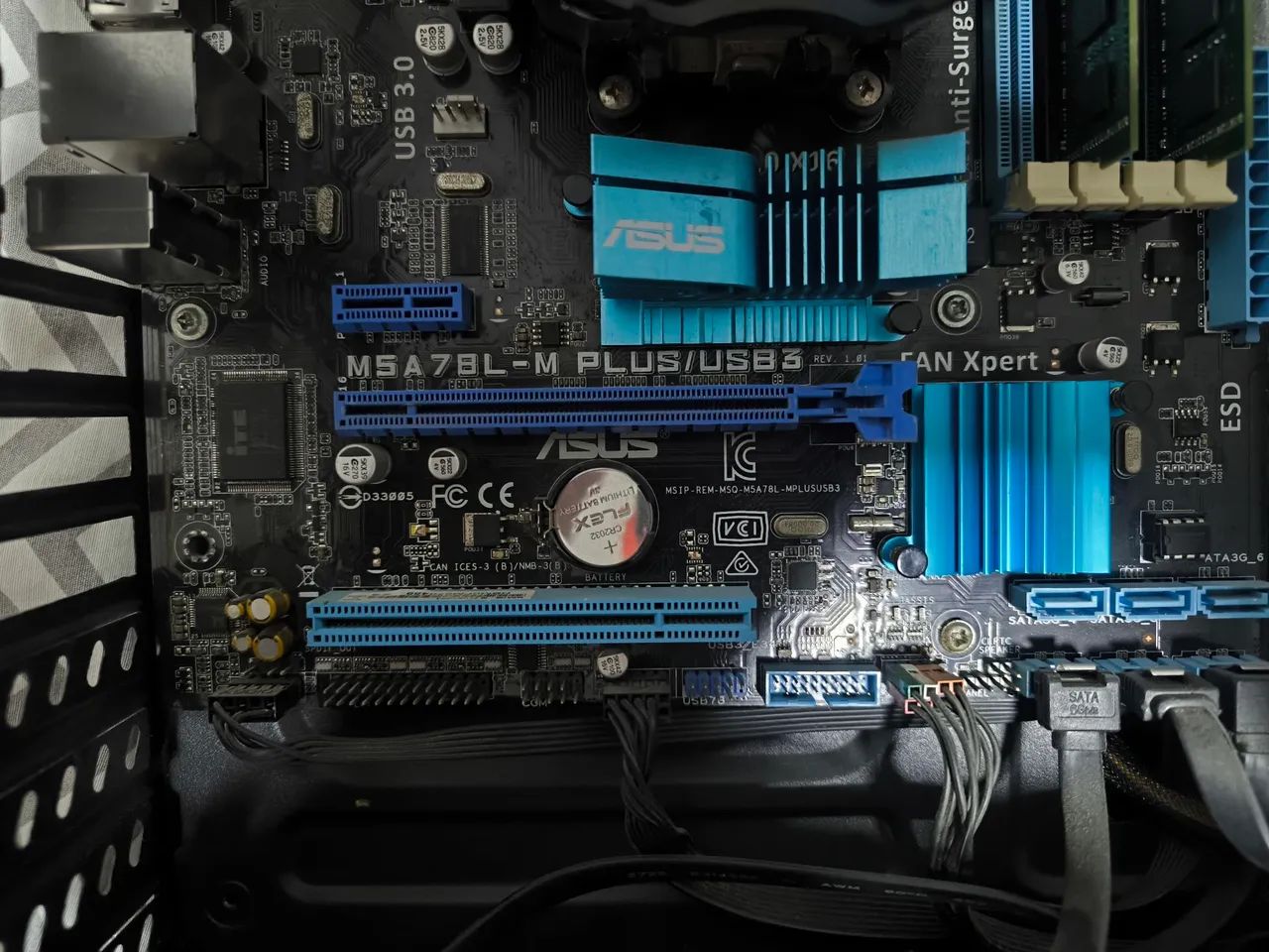 Kit placa mãe, processador e memória RAM  - Foto 5