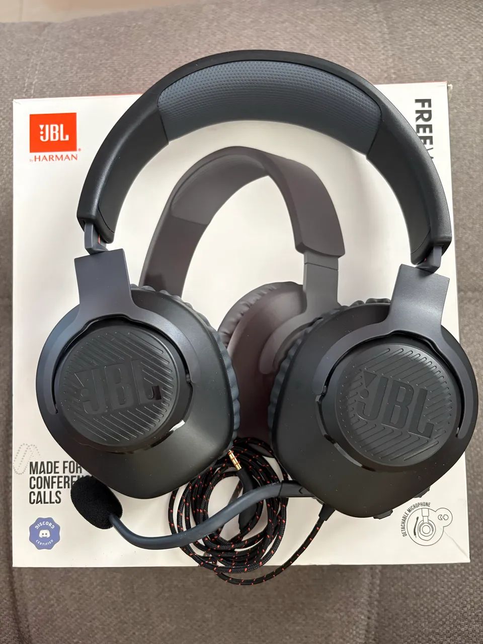 Headset gamer com fio JBL Quantum 100 - Foto 2