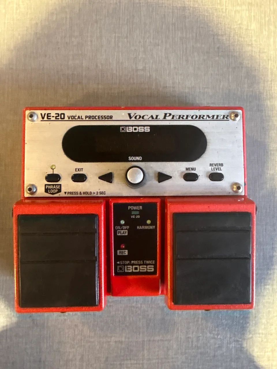 PEDAL VOCAL BOSS VE-20
