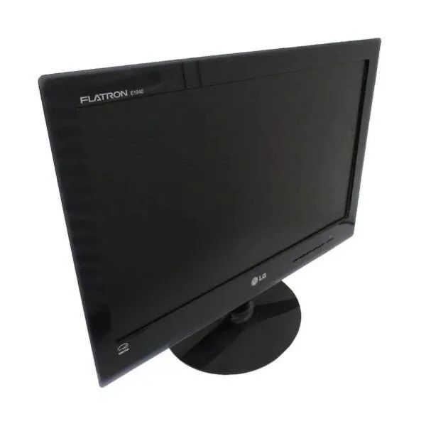 Monitor LG Flatron E1940 18,5. LED + Fonte + Cabo VGA - Foto 2