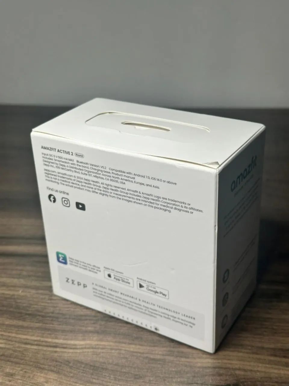 Amazfit Active 2 Lacrado ! Novo ! até 10 dias bateria , compatível com IPhone e Android - Foto 2