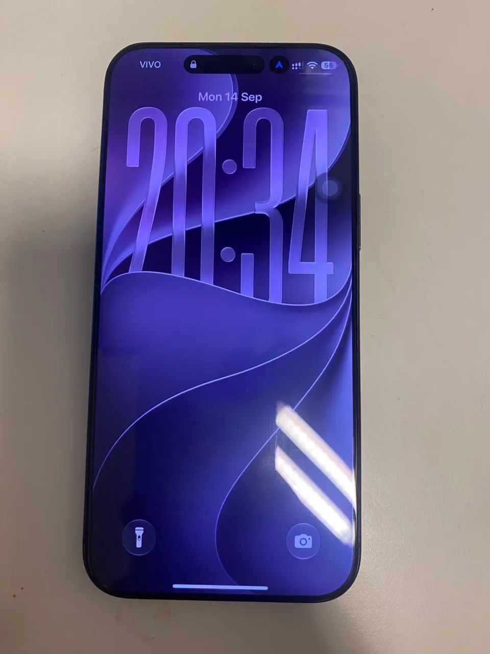iPhone 17 pro max com caixa 256 GB AZUL ANATEL COM CHIP FISICO