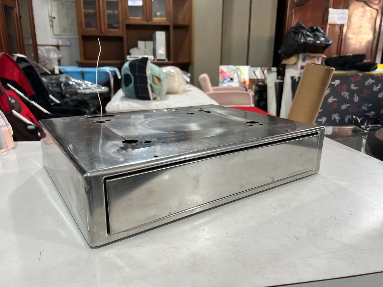 Caixa Registradora Gaveta Automática Inox - Foto 4