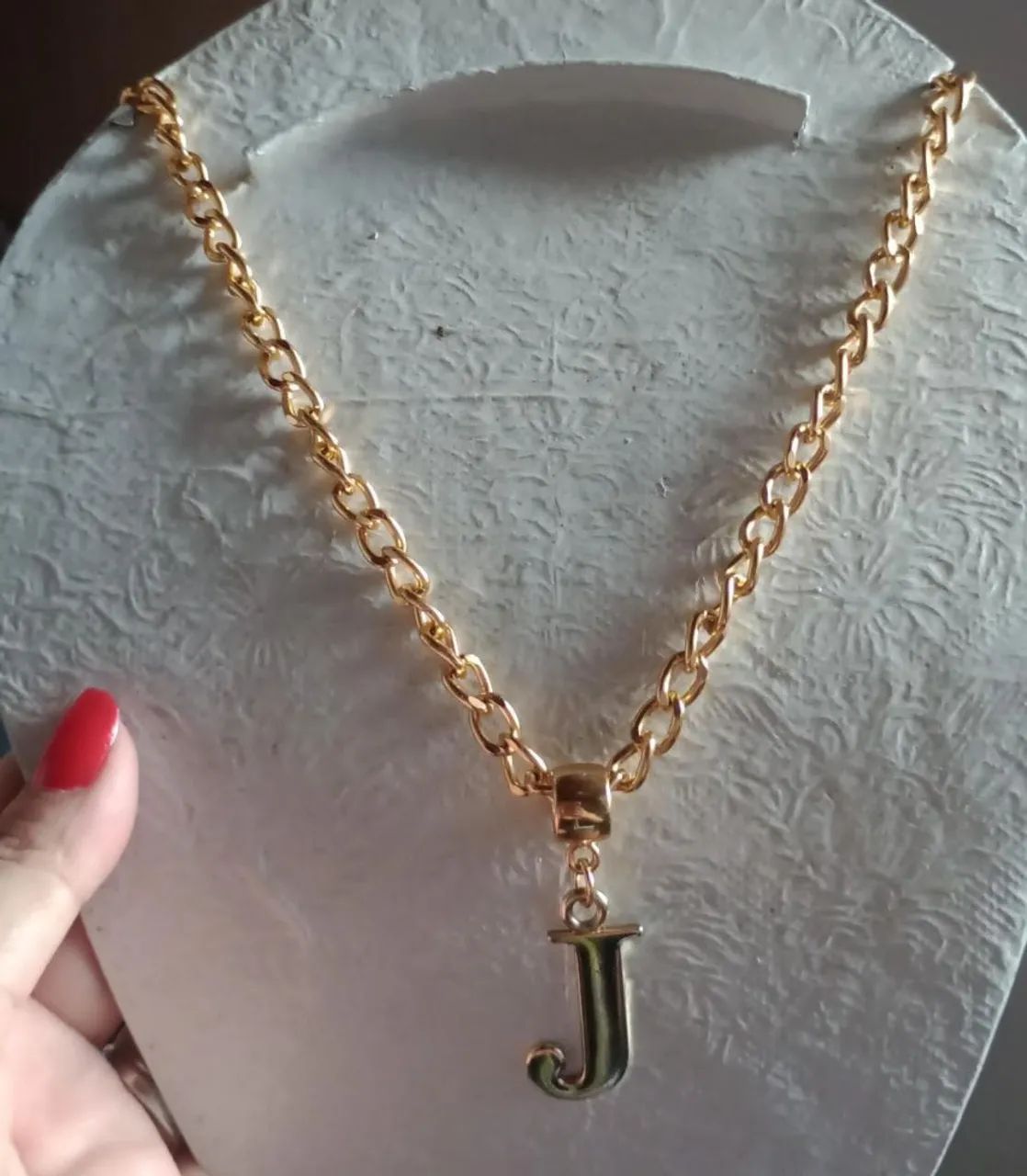 colar com inicial do seu nome.  - Foto 5