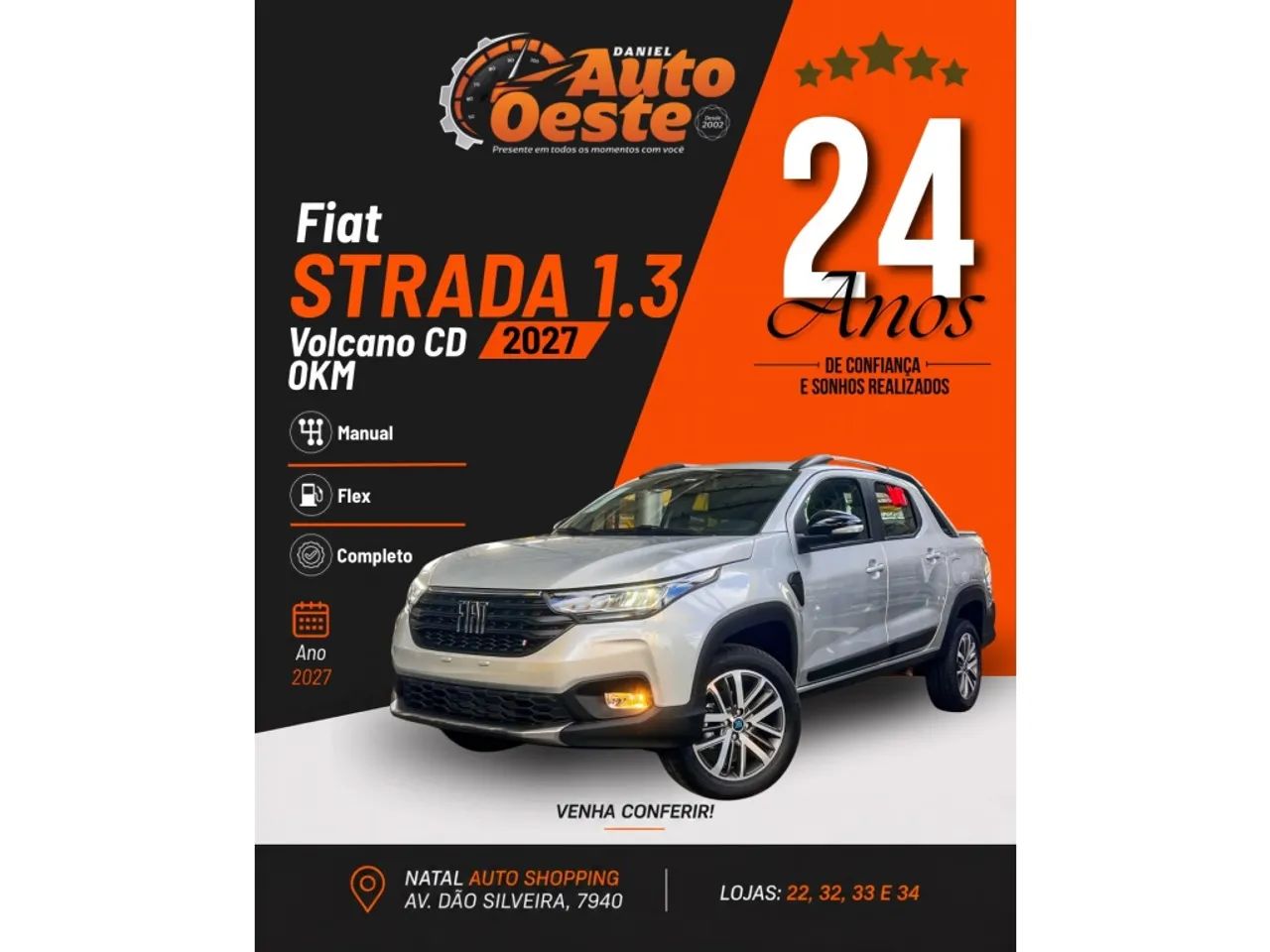 Fiat Strada Strada Volcano 1.3 Flex 8V CD 2027