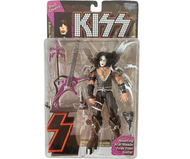 Boneco Paul Stanley Kiss Mcfarlane Toys - Hobbies e coleções