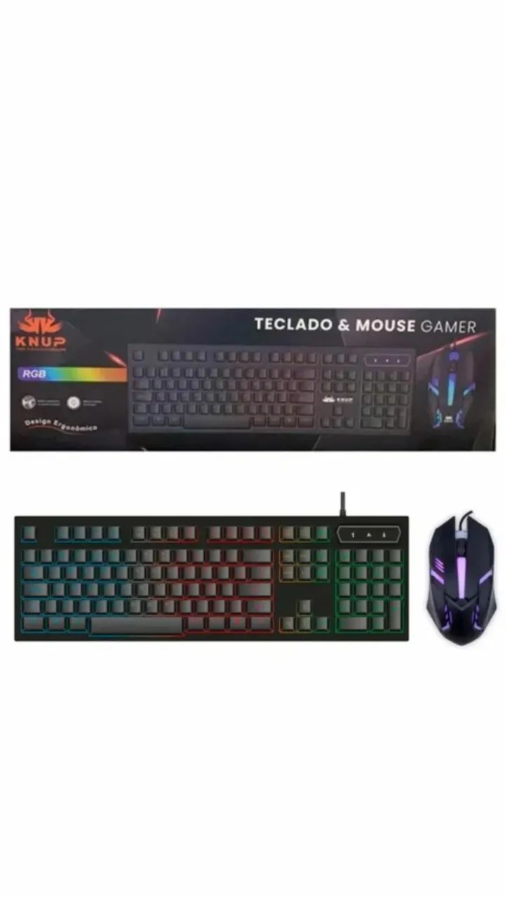 Kit Teclado e mouse Gamer  - Foto 3