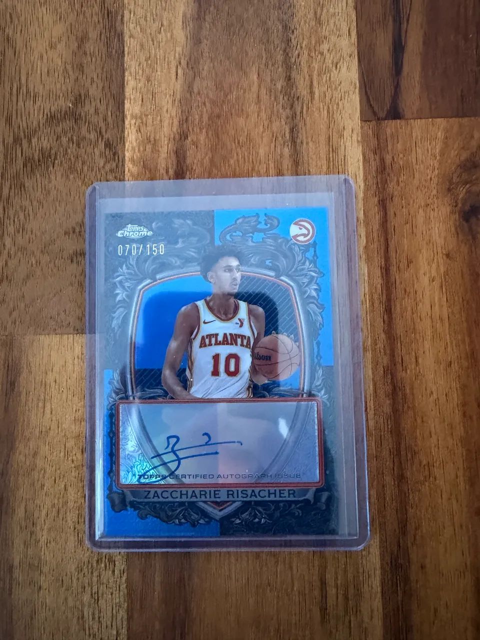2025-26 Topps Zaccharie Risacher  - Foto 2
