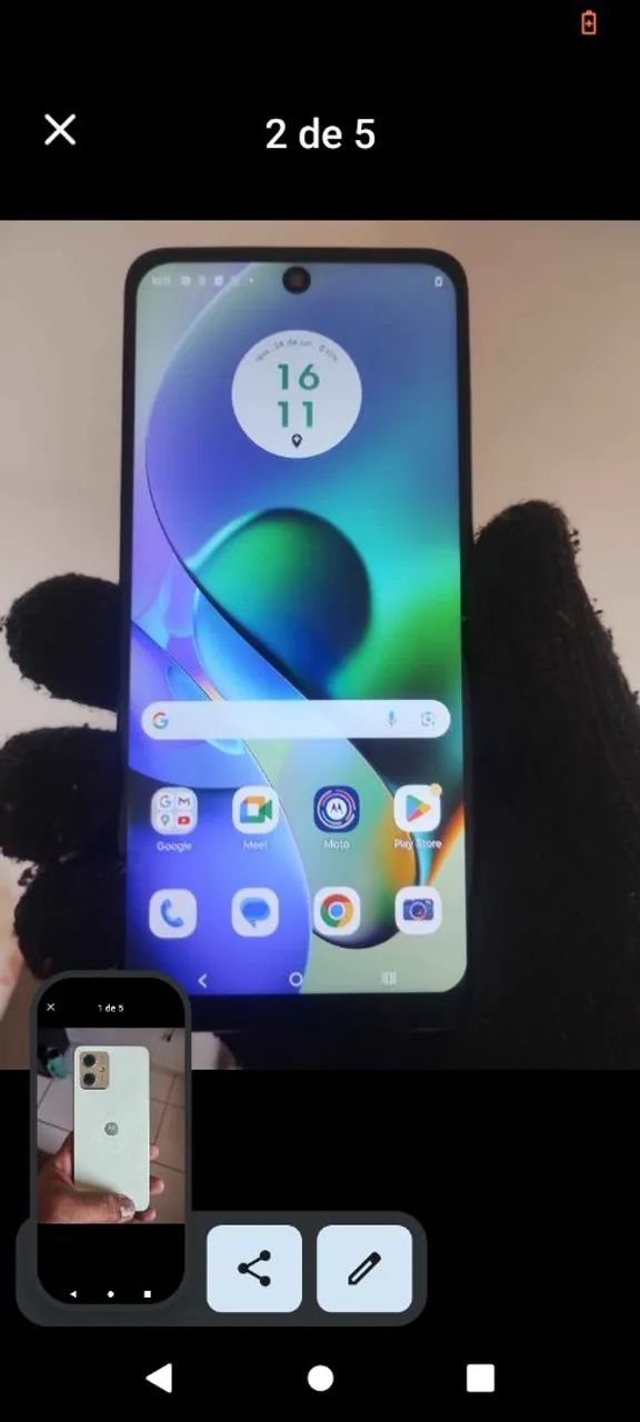Celular Motorola A53. 