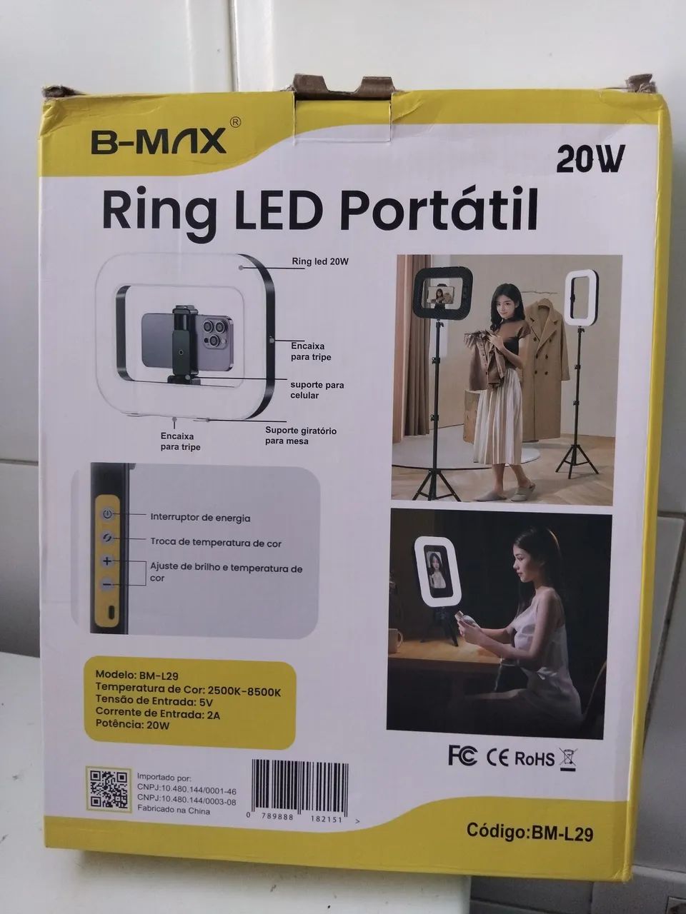 RING Led portátil 20 w B Max - Foto 2