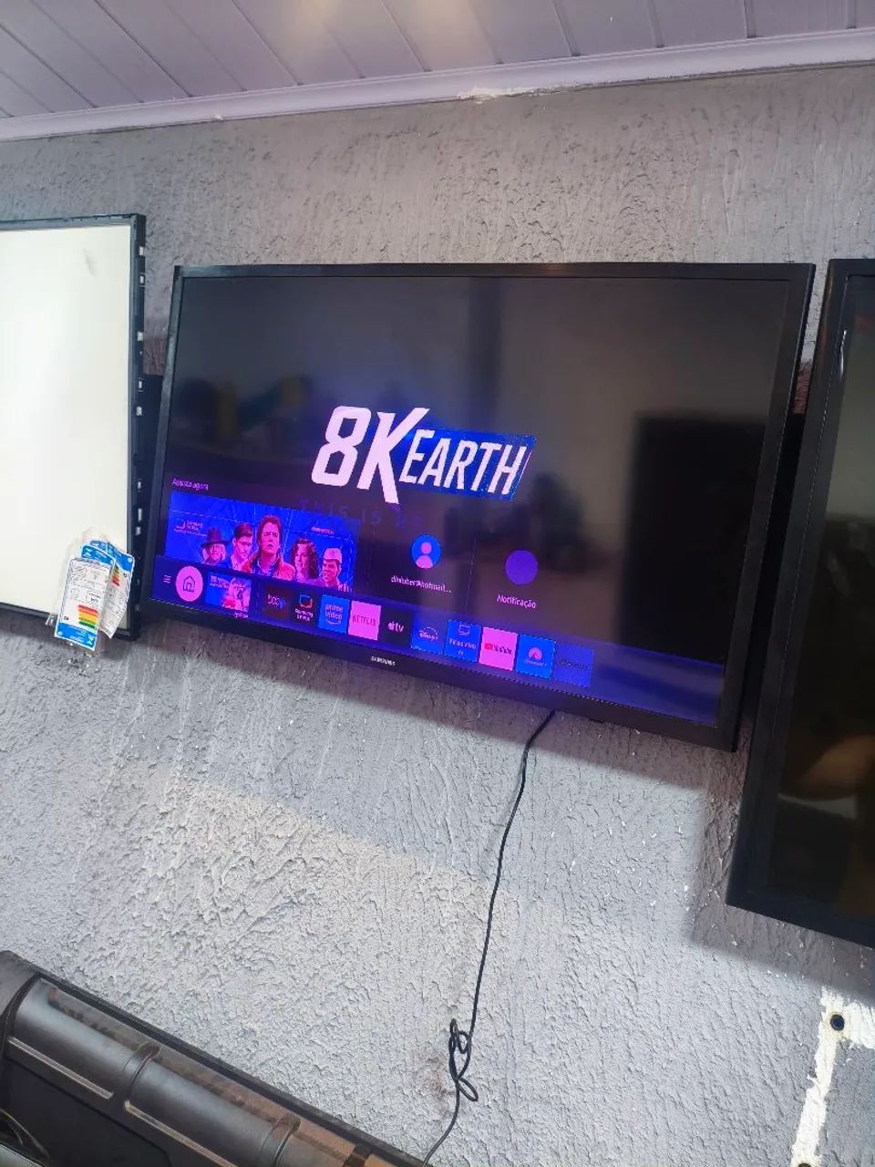 SMART TV samsung 32 polegadas barata R$350. Com avaria.  - Foto 5
