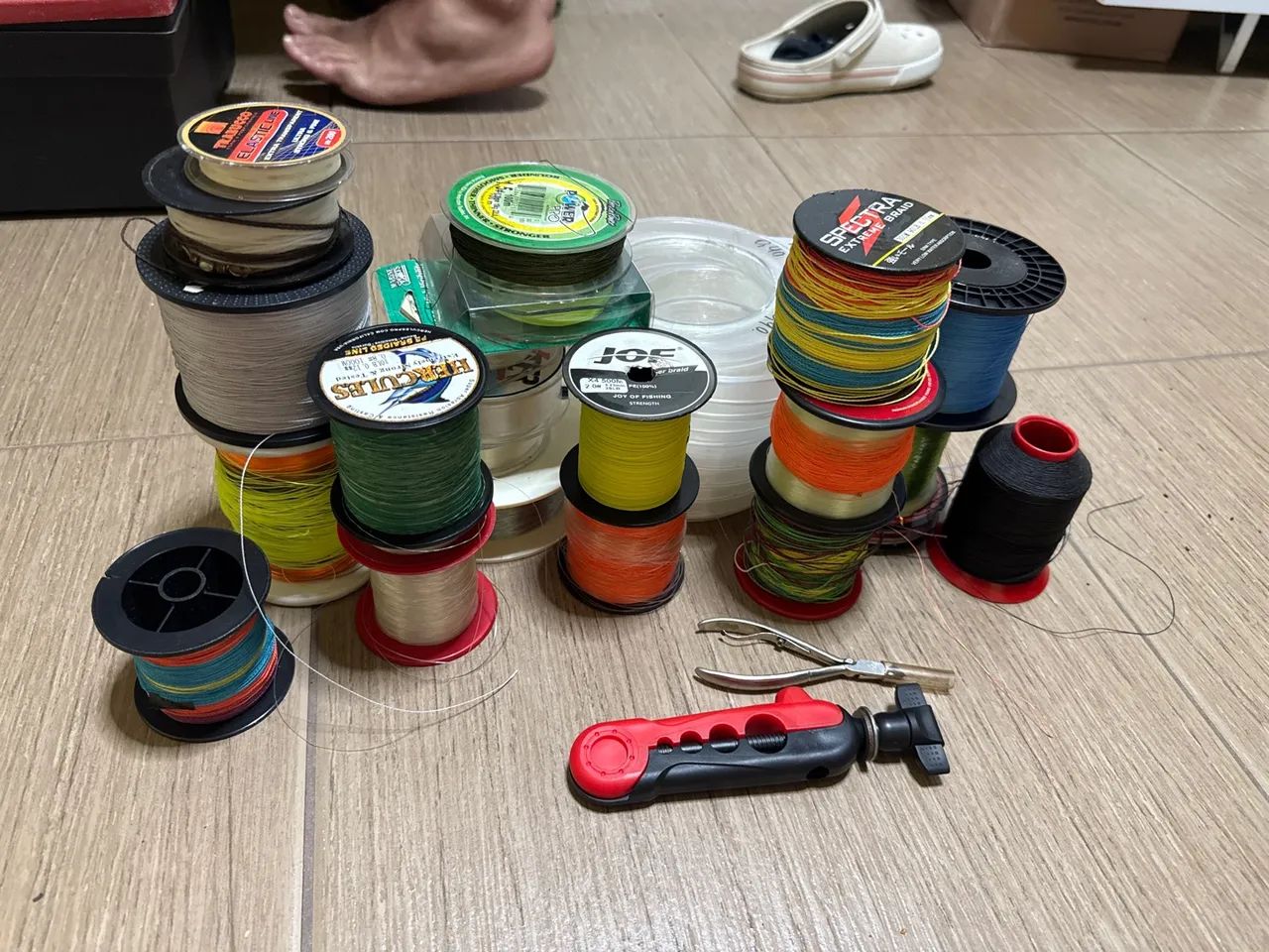 Linha de pesca 