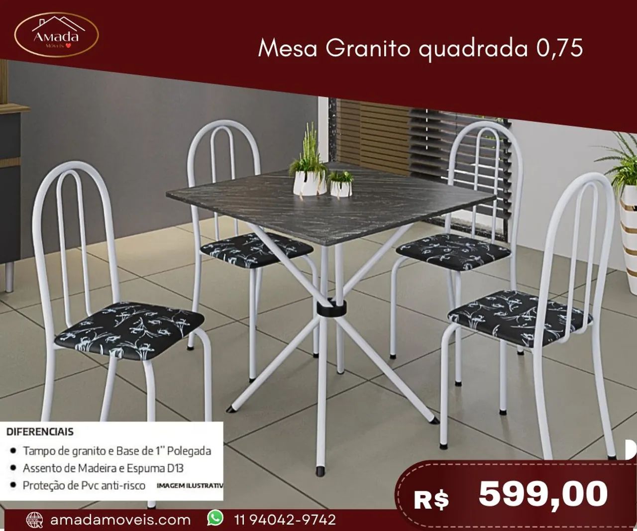 Móveis para a casa toda apenas 599,00