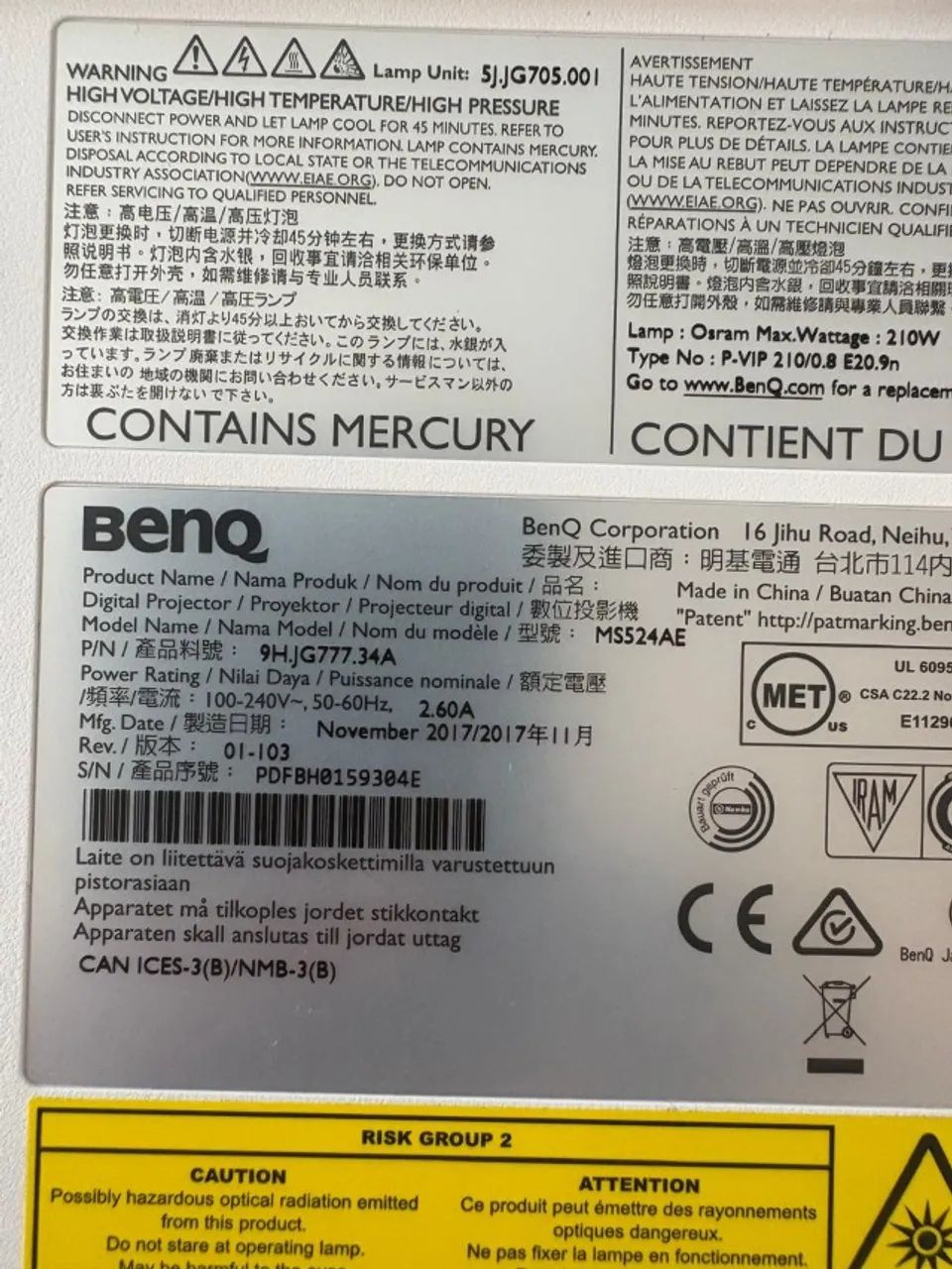 Projetor Benq Ms524 - Foto 3