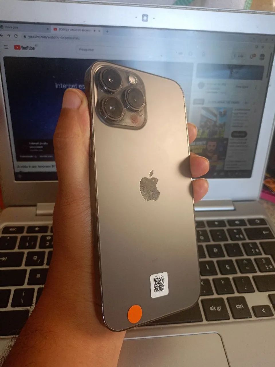iPhone 13 Pro Max 128 GB 6 RAM Excelente Estado de Conservação Sem Arranhões. - Foto 2