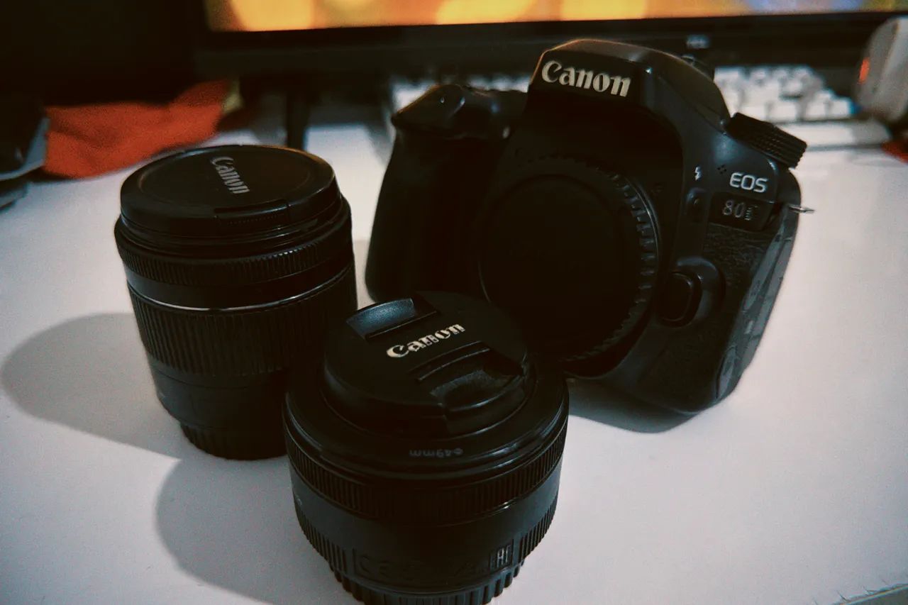 CANON 80D + LENTE DO KIT (18-55) E 50mm  - Foto 2