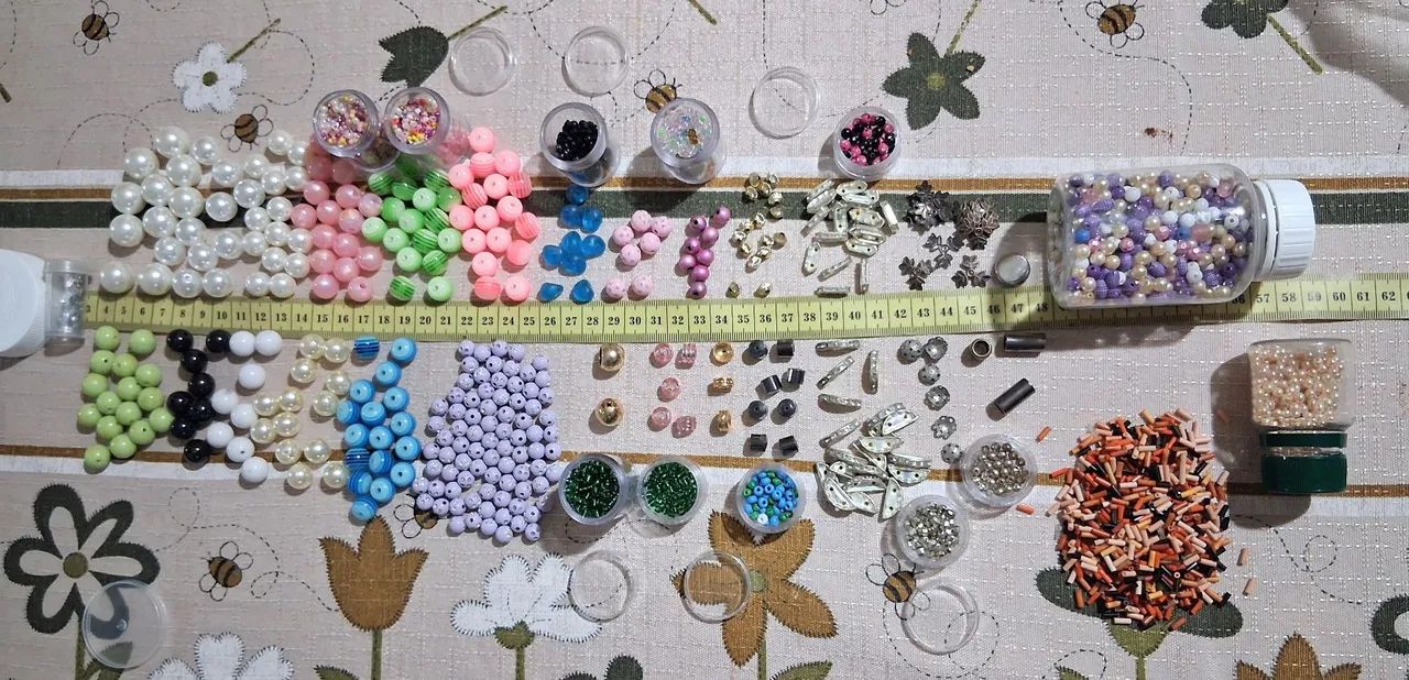 KIT Miçangas  varios modelos  e cores