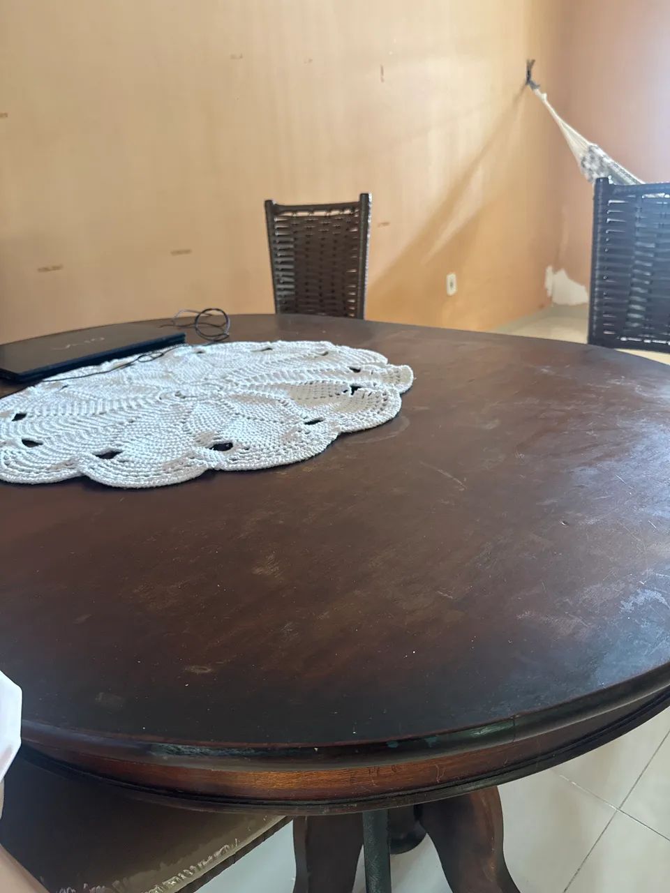 Mesa de madeira retrátil - Foto 4