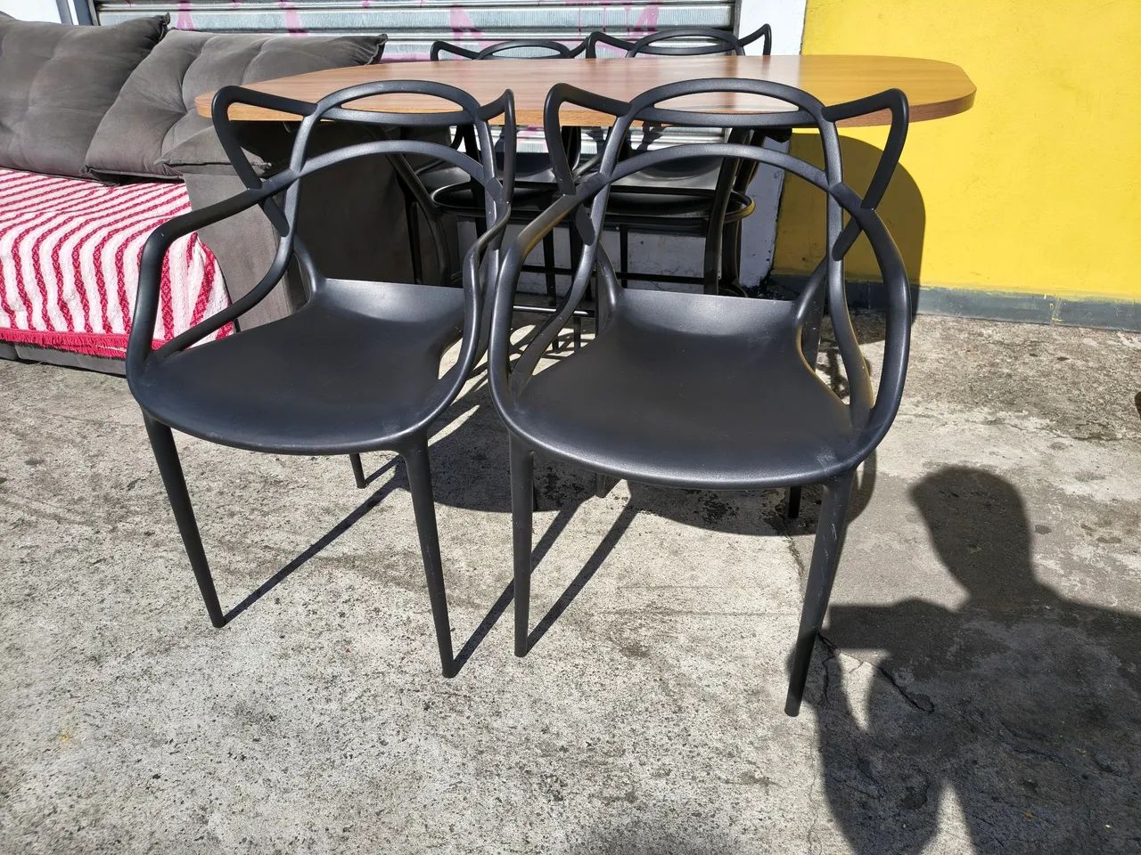 Mesa de jantar com 4 cadeiras Allegra - Foto 3