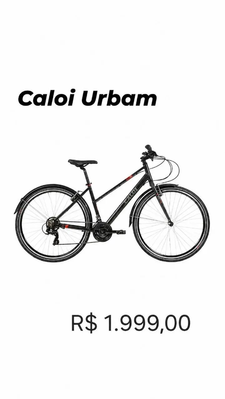 BICICLETA CALOI URBAN