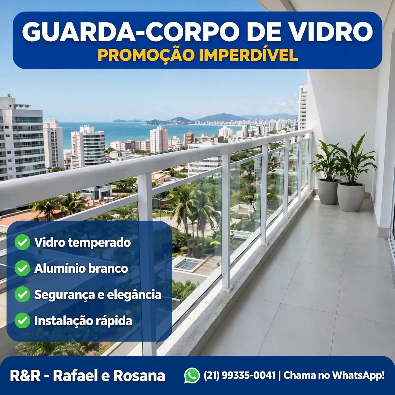 GUARDA CORPO,  CORRIMÃO, BOX E BLINDEX 
