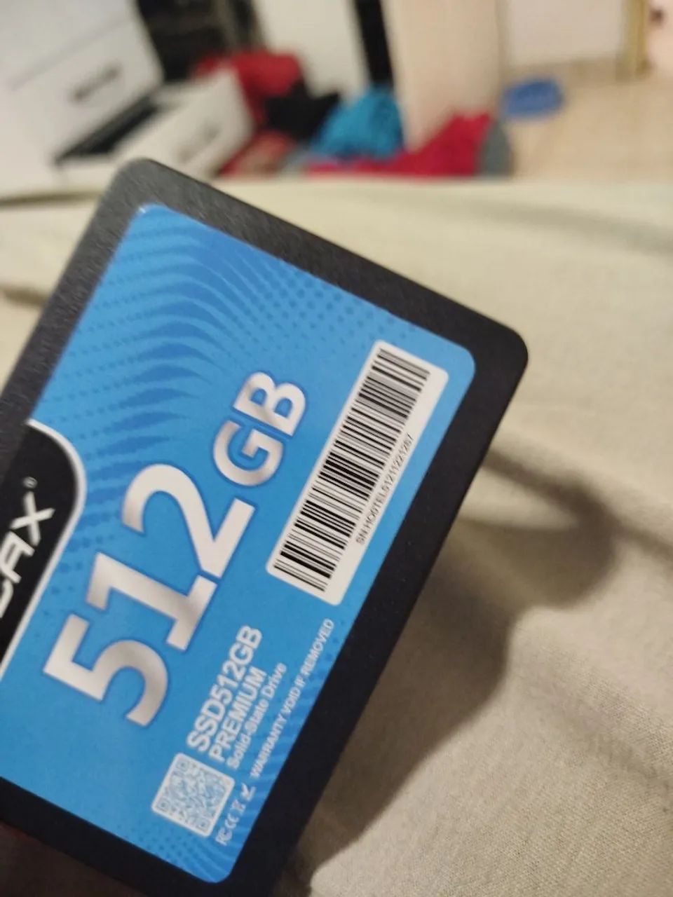 SSD 512 GB Saúde 100%