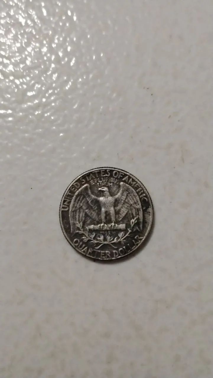 Moeda Liberty 1957 Quarter Dollar (100% Prata) - Foto 3