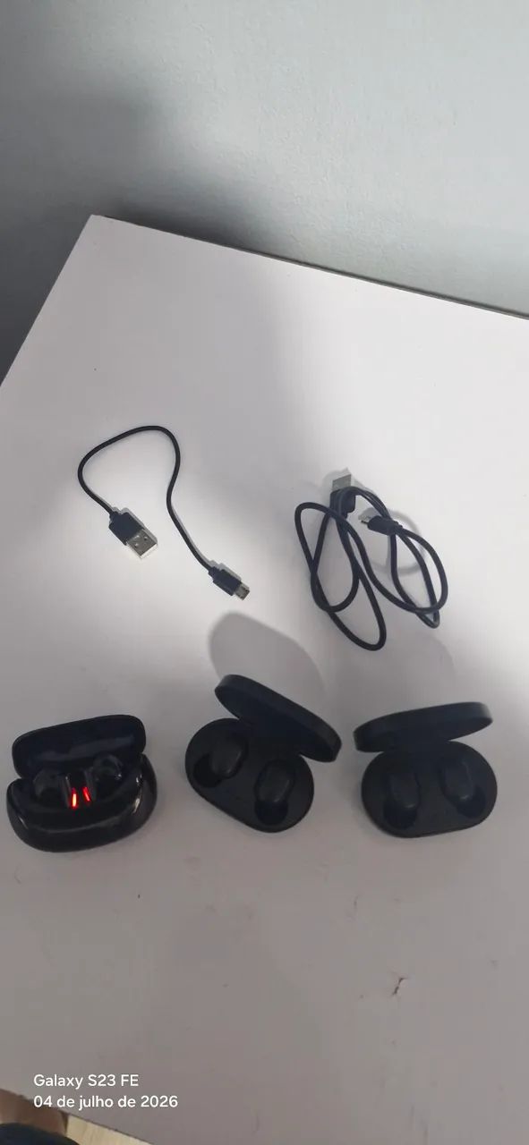 3 fones sem fio - Bluetooth  - Foto 4