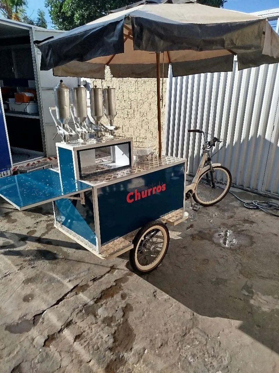Carretinha com food baik de churros  - Foto 4