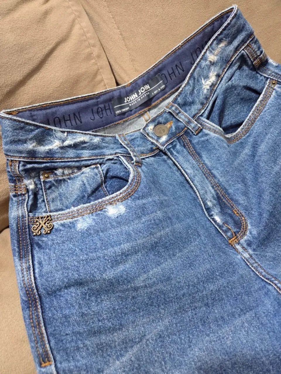 Calça jeans feminina John John - Foto 4