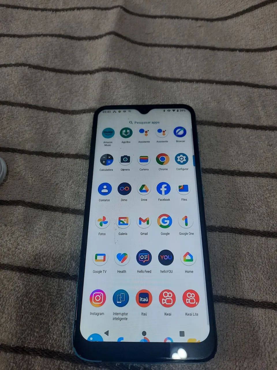 Vendo celular Motorola E20 64 G pegando tudo perfeito  - Foto 3