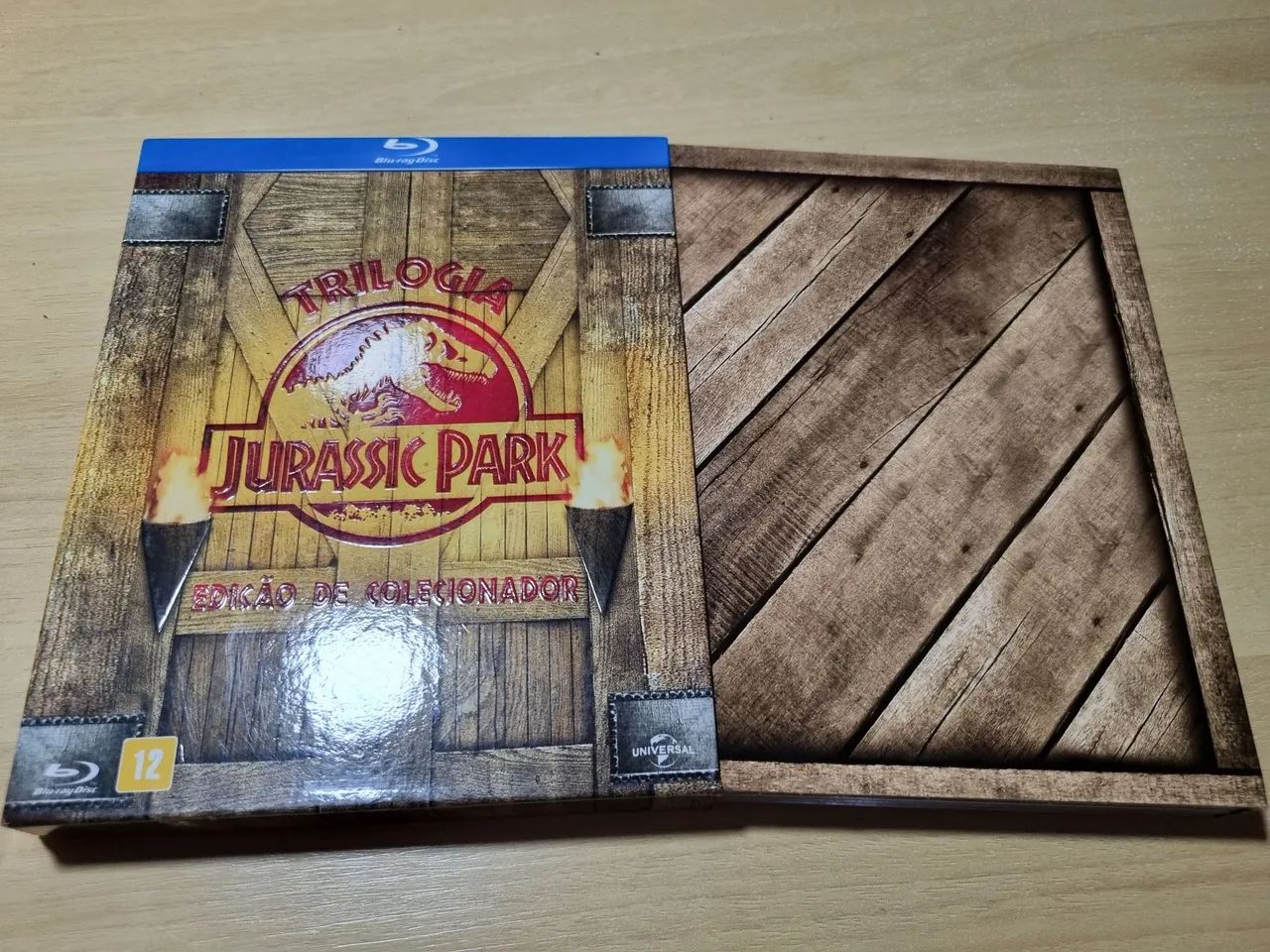 Coleçao Bluray Jurassic Park Trilogia