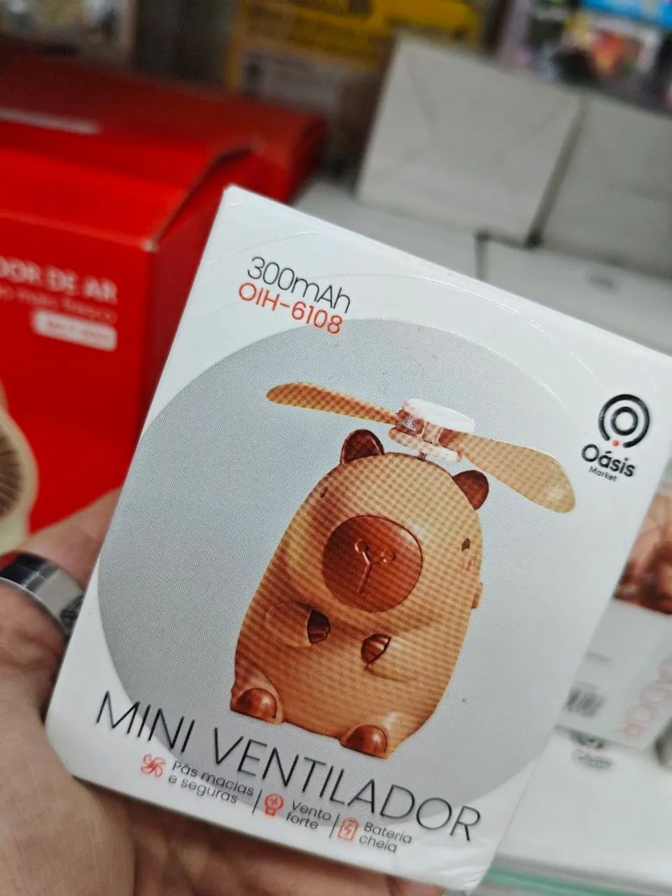 Mini Ventilador - NOVO