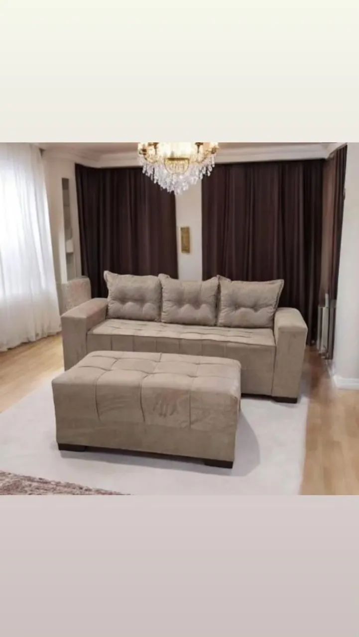 Mega queima de estoque de sofá chessi  - Foto 3