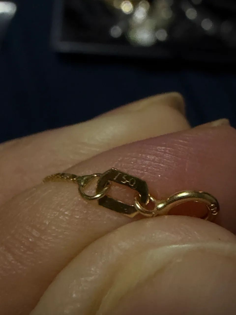 Corrente com pingente de Cristo em ouro 18k - Foto 2