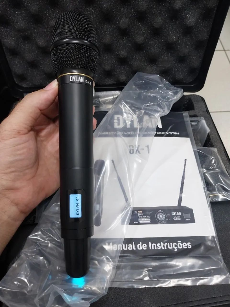 Microfone Sem Fio Dylan GX-1 - Foto 3