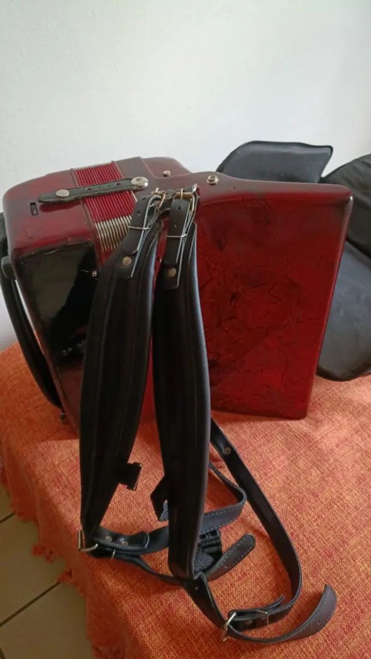 Vende Sanfona Todeschini 80 Baixos de 1967<br>Acompanha bag - Foto 4