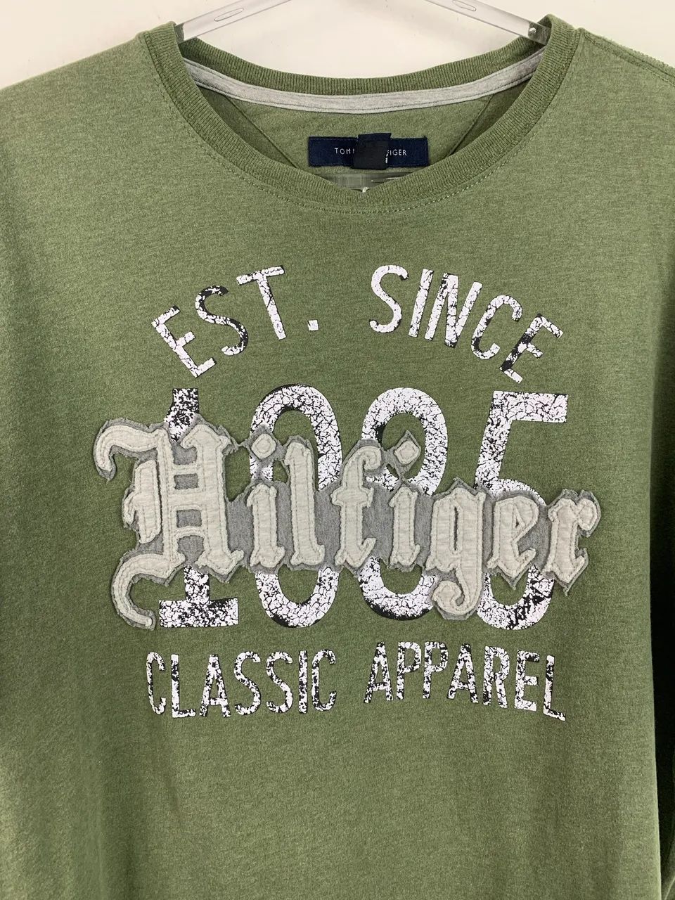 Blusa Tommy Hilfiger verde G  - Foto 3