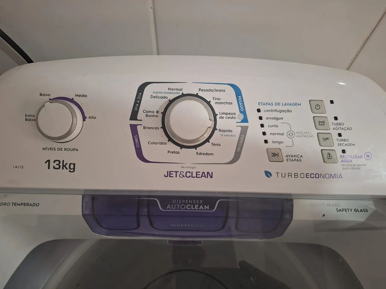 Lava roupas Electrolux 