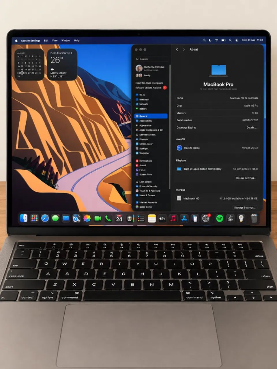 MacBook Pro M2 Pro | 16GB RAM | 512GB SSD | Pouquíssimo uso - Foto 3