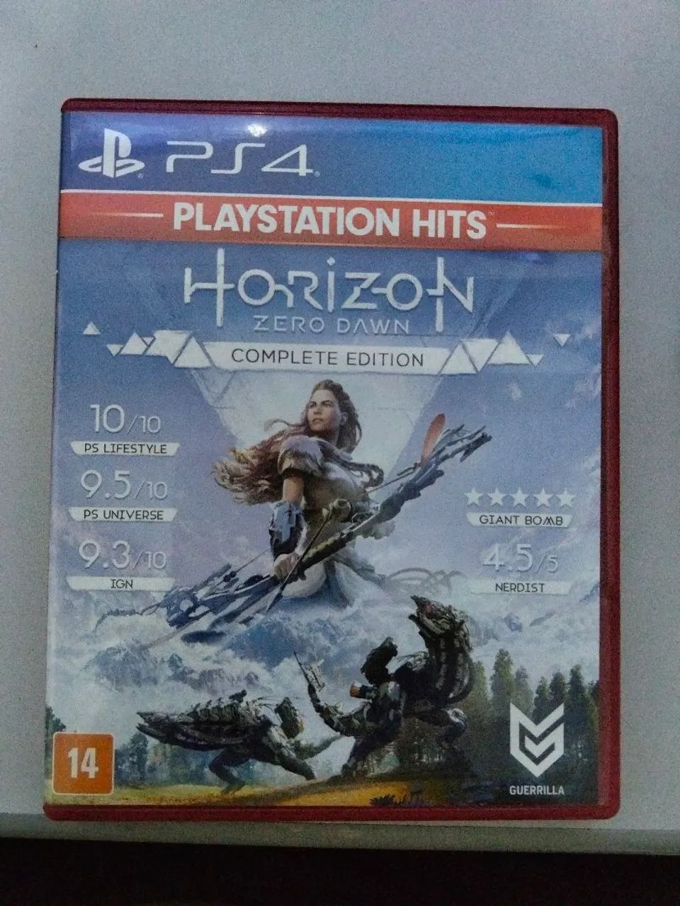 HORIZON ZERO DAWN PS4 MÍDIA FÍSICA 