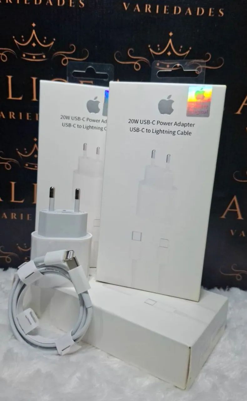 Carregador de iPhone C lightning 