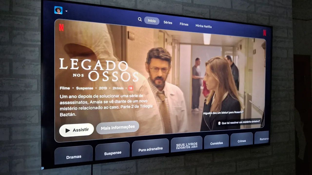 Smart TV TCL 55? 4K UHD Com NOTA FISCAL - Foto 3
