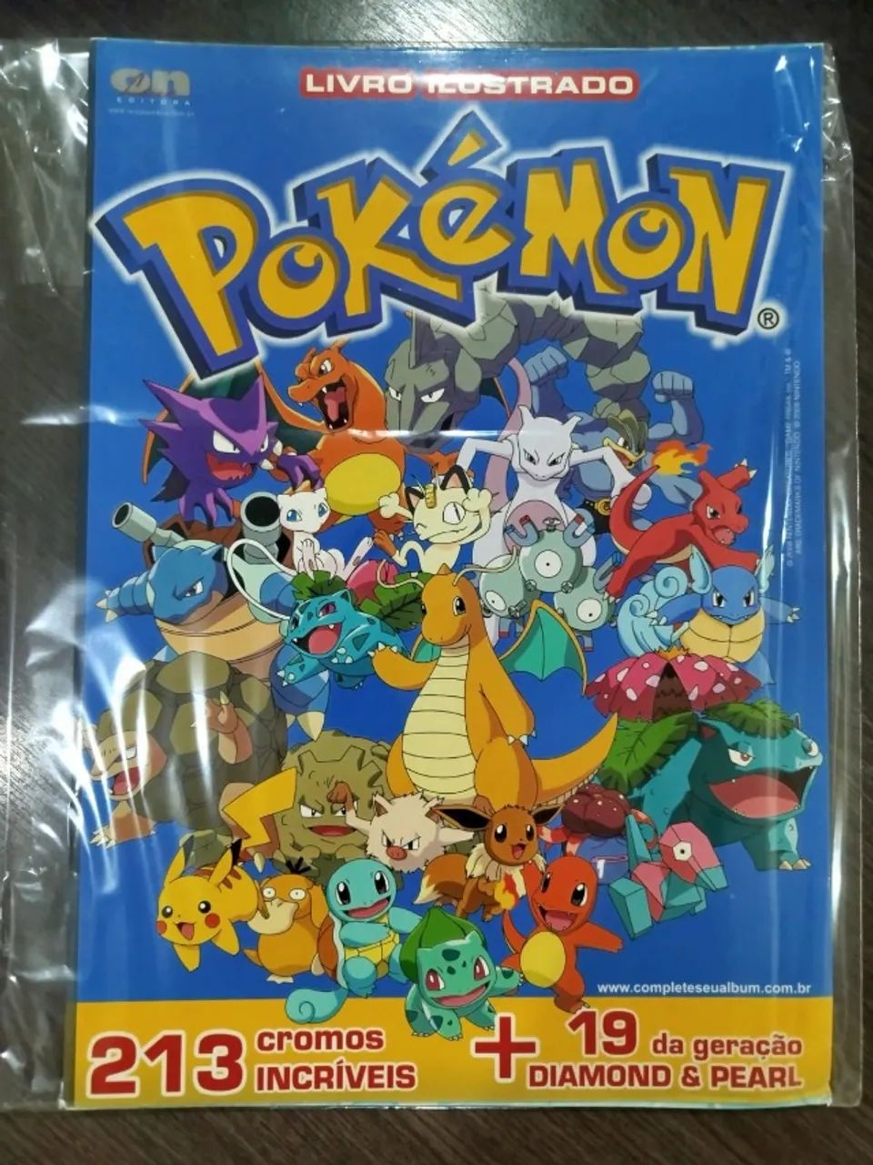 Álbum de Figurinhas Pokémon 2008 - Vazio - Foto 4