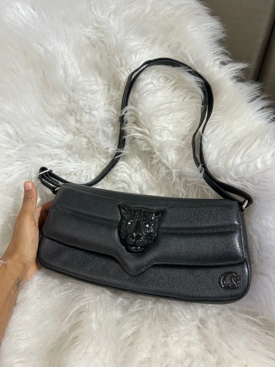Bolsa Baguete Leopardo Carmens Stephens 