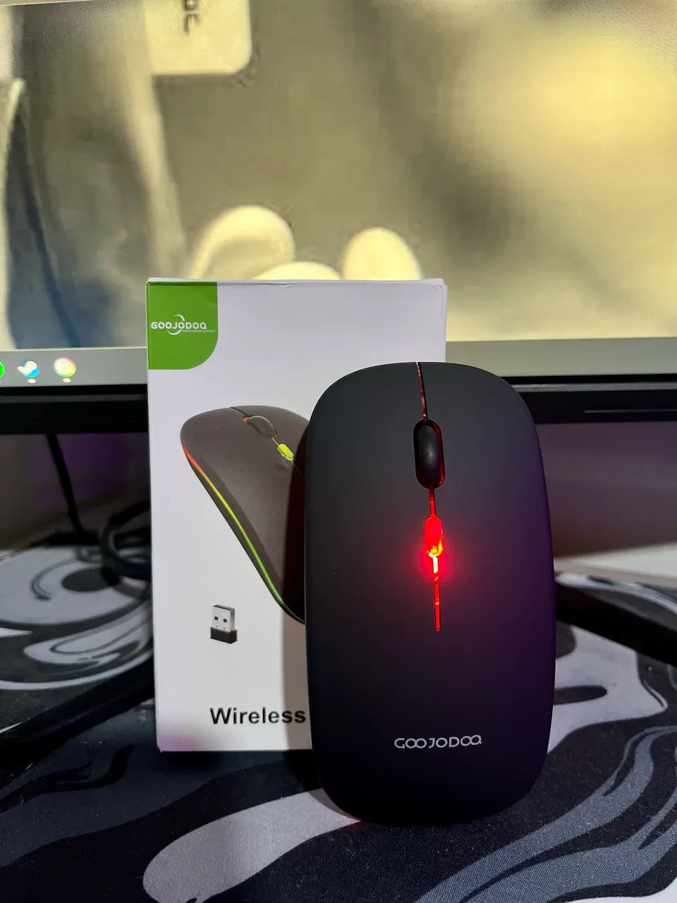 Mouse sem fio Novo!